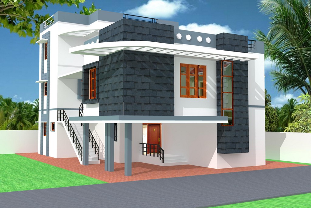 New home designs latest.: Modern homes exterior beautiful designs 
