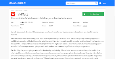 YouTube video downloader vidmat
