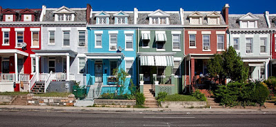 Row Houses in Washington D.C.