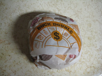 BK Buck Double in wrapper