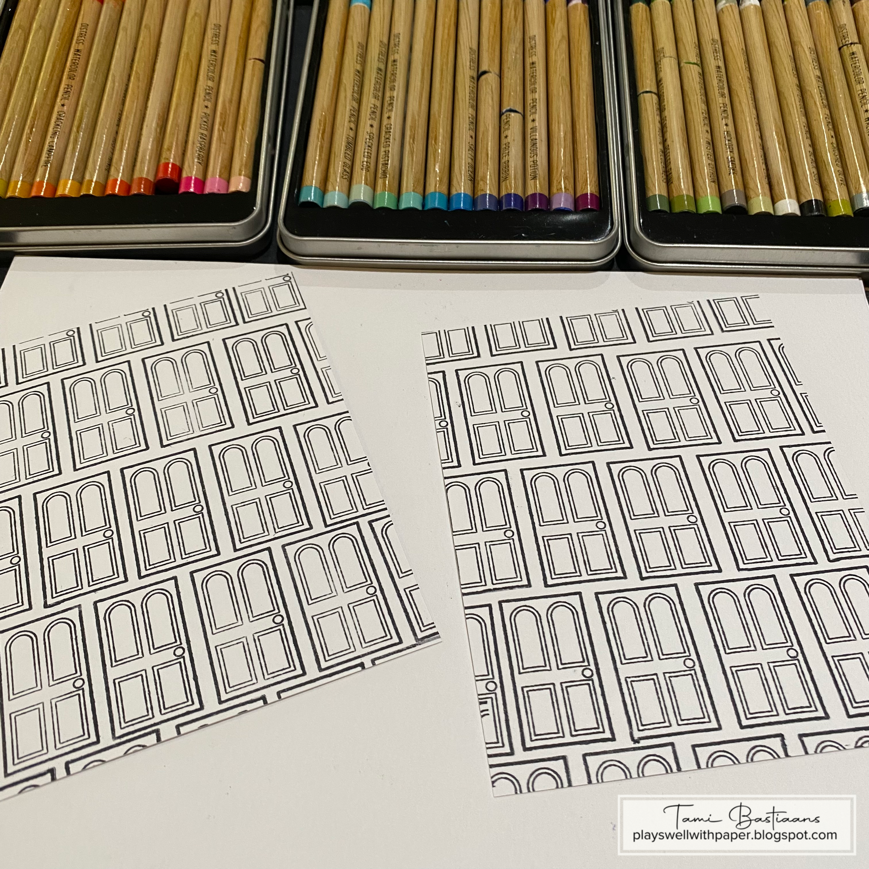 Distress Watercolor Pencils Set 3 - {creative chick}