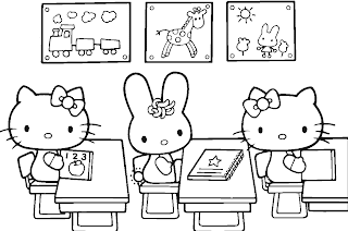 Hello Kitty for Coloring, part 5