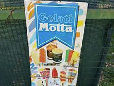 La granita Lemon Soda e Oran Soda Motta anni '90