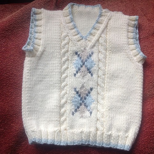 Argyle Vest - Free Pattern 