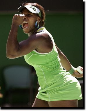 Serena Williams after win