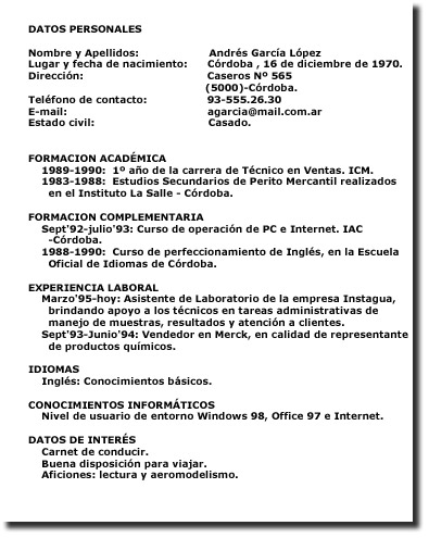 Descubre como hacer un buen CV gracias a nuestros modelos, plantillas, 