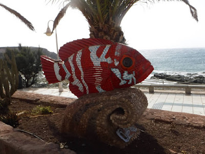 Pesce scultura