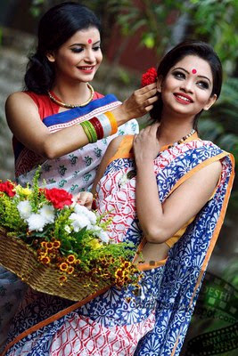Bangladeshi girls on saree