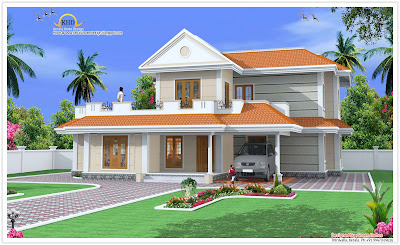 225 Square Meter (2425 Sq.Ft)duplex house design - October 2011