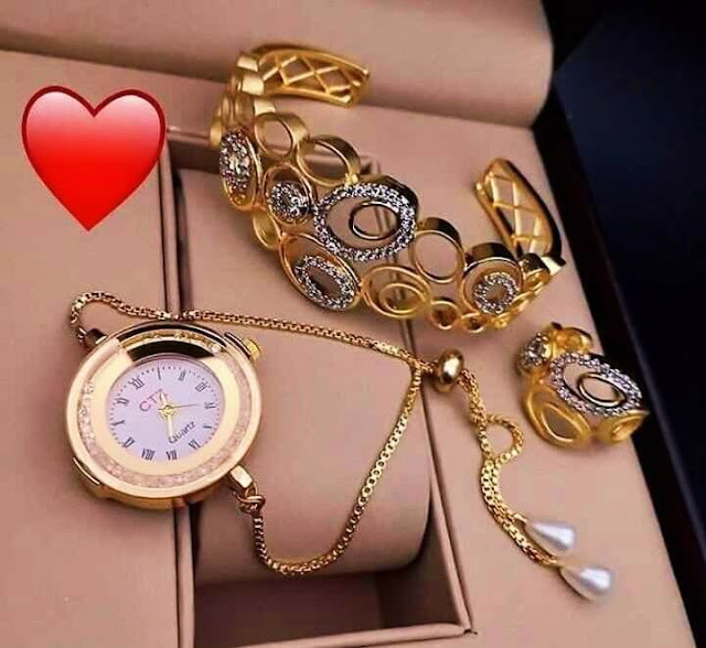 Watch And Bracelet Combo Images For Girl