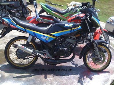 Yamaha RXZ Racing Modification with Standard Look Standard Modified 