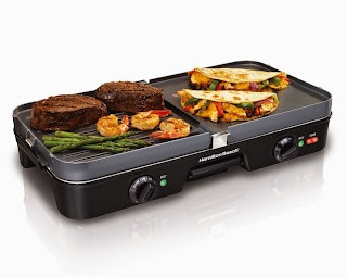 Electric Griddle Hamilton Beach 38546 3-in-1 Grill