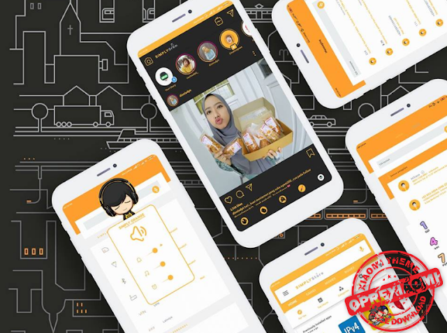 Download Tema Simply Orange Mtz