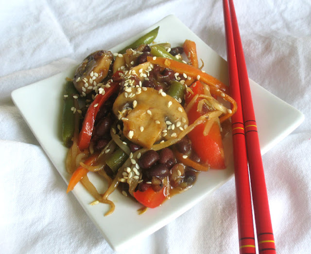 Asian vegetable stir fry