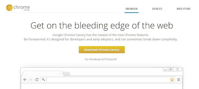 Google+Canary Chrome