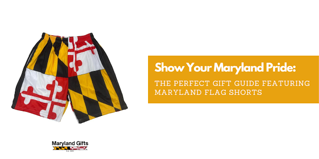 Maryland Flag Shorts