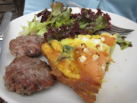 salmon frittata