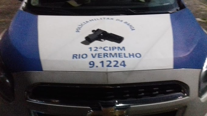 Detidos no Rio Vermelho três elementos (dois menores de idade) praticando assaltos em ponto de ônibus