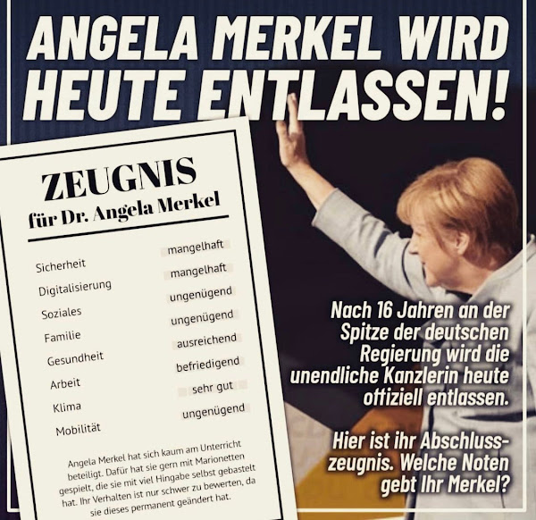 Angela Merkel 16 Jahre Deutschland-Abschaffung