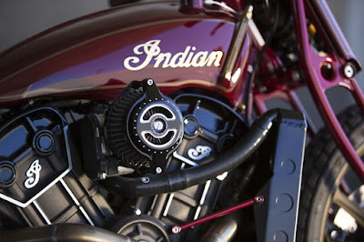 Indian Scout Custom Fuel Tank