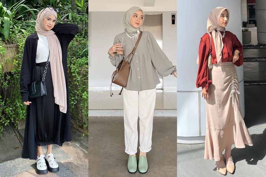 OOTD hijab simple untuk Gen Z