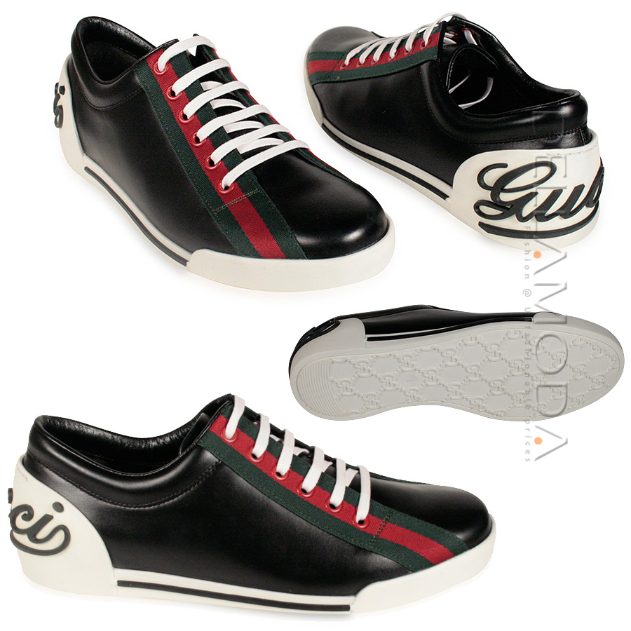 Gucci Black for Shoes 70's  shoes for Men