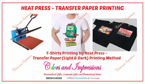Transfer Paper method - Heat Press Machine and Output on T-Shirt