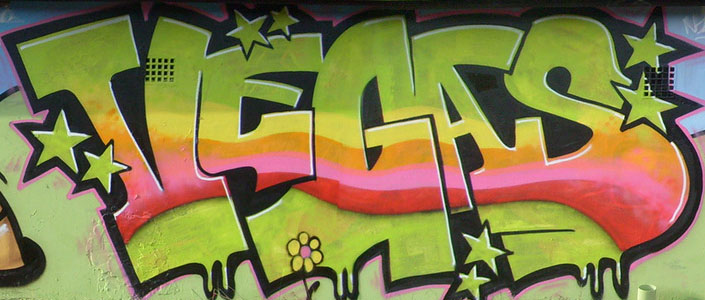 Graffiti Schrift 