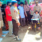Kapolsek Kempo Salurkan Bantuan Kursi Roda Untuk Penyandang Difabel di Desa Kempo