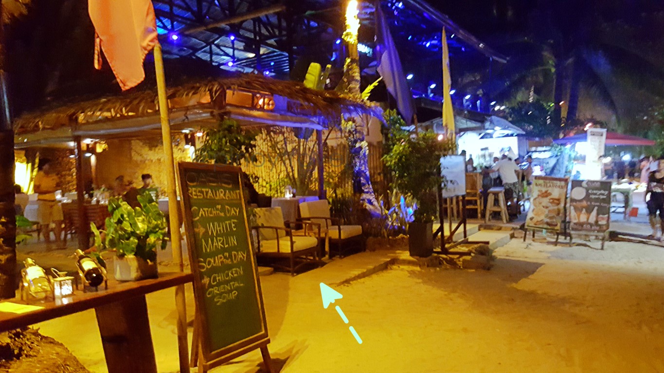 Oasis Restaurant, Alona Beach, Panglao, Bohol