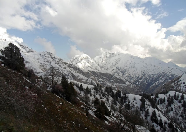 Поход к перевалу Чильдухтарон, ущелье Оджук, Варзоб, горы Таджикистана