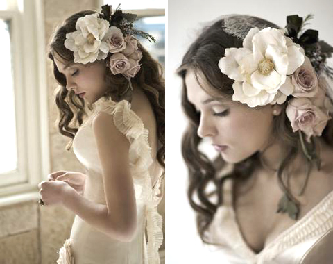 Wedding Hairstyles with Flowers