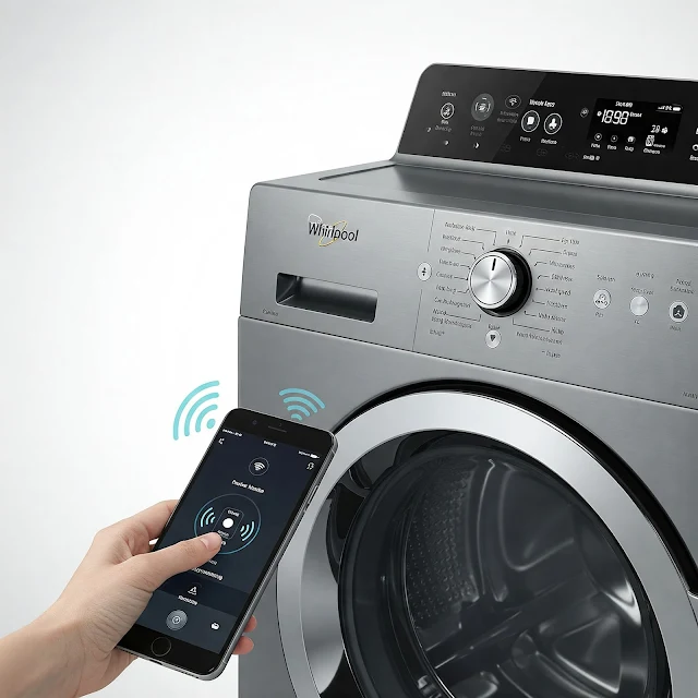 Whirlpool washing machine with remote controlled system