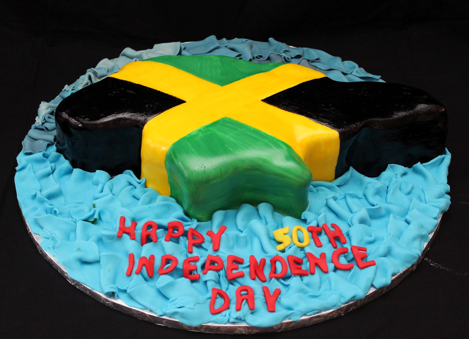 how to make halloween cake pops Island of Jamaica Flag Cake