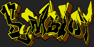 Graffiti Creator Copy and Paste Red Yellow