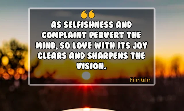 Helen Keller quotes about vision