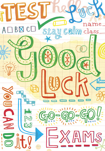 good luck wishes for exams