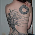 Ttree Full Back Body Girl Tattoo Design