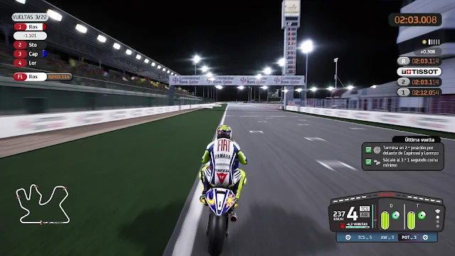 análisis de MotoGP 22 para PS4