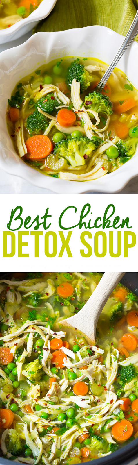 Chicken Detox Soup | Water Detox
