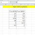 Cách sử dụng hàm Max min tính giá trị lớn nhất và nhỏ nhất trong excel