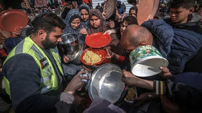 Pasukan Israel Tembaki Warga Palestina yang Menunggu Bantuan Makanan