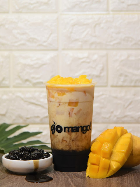 Go Mango - Mango Milk with Brown Sugar Boba