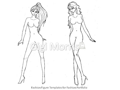 FASHION NEWS 2nd edition Fashion Figure Templates for Fashion Portfolio