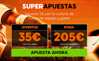 888sport superapuestas Juventus vs Roma 22 diciembre