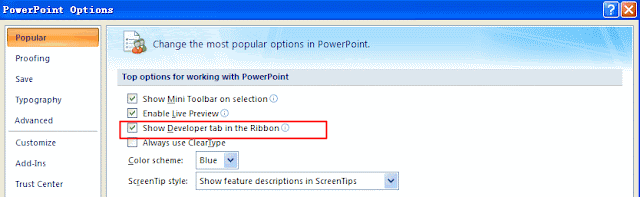 Add MP4 Video into PowerPoint 2007 - 1