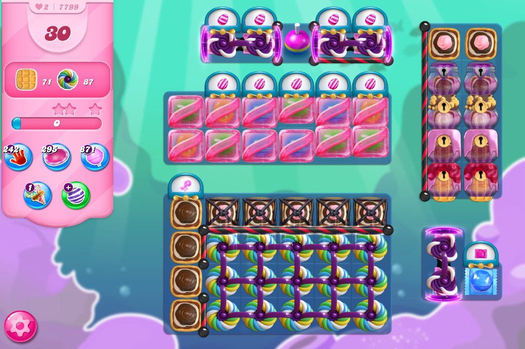 Candy Crush Saga level 7799