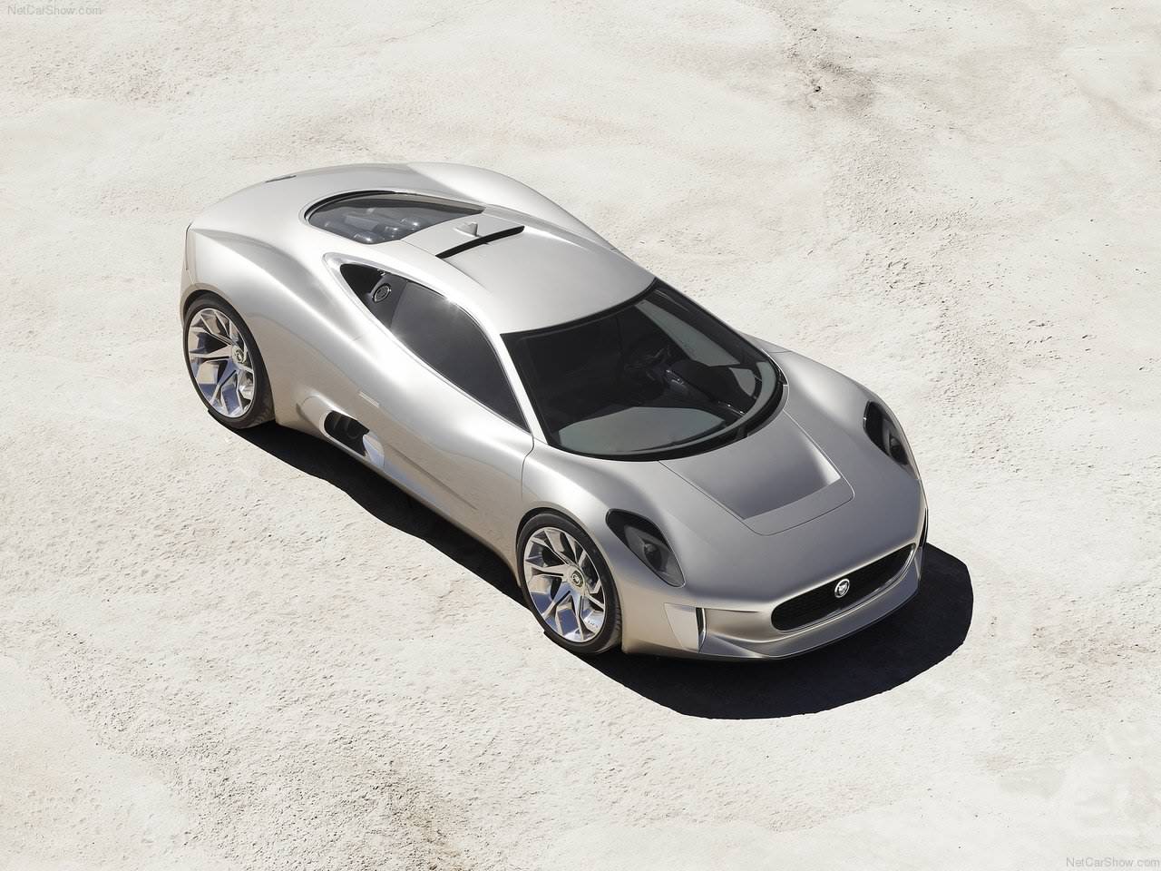 HQ Luxury Sports Coupe Jaguar Auto Car : 2010 Jaguar C-X75 Concept