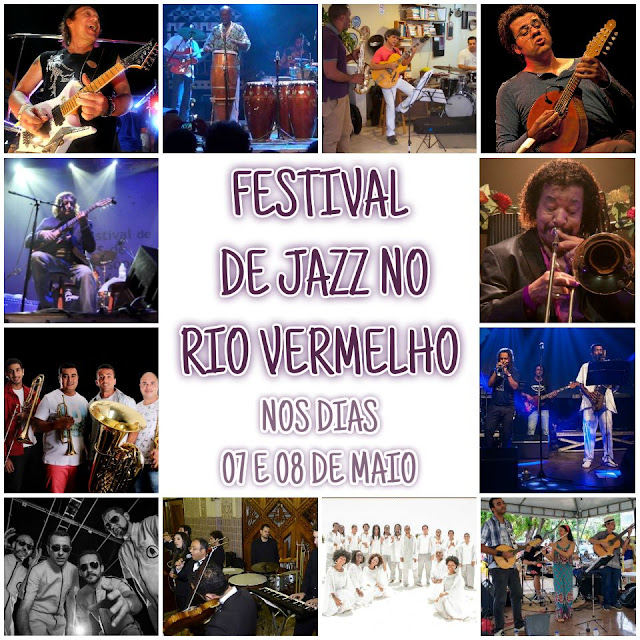 Festival de Jazz em maio no Rio Vermelho