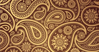 Background Batik  Coklat  Nice Blog